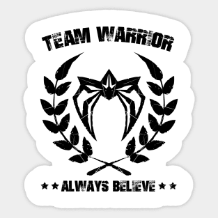 Team Warrior Sticker